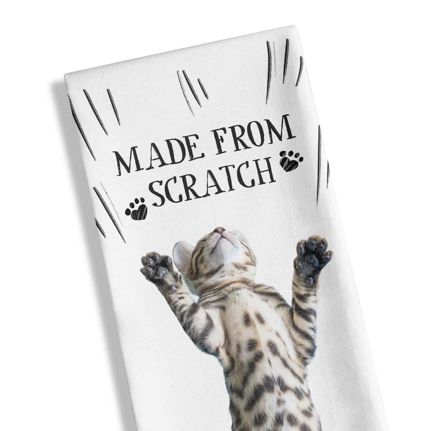 Made From Scratch Personalised Tea Towel