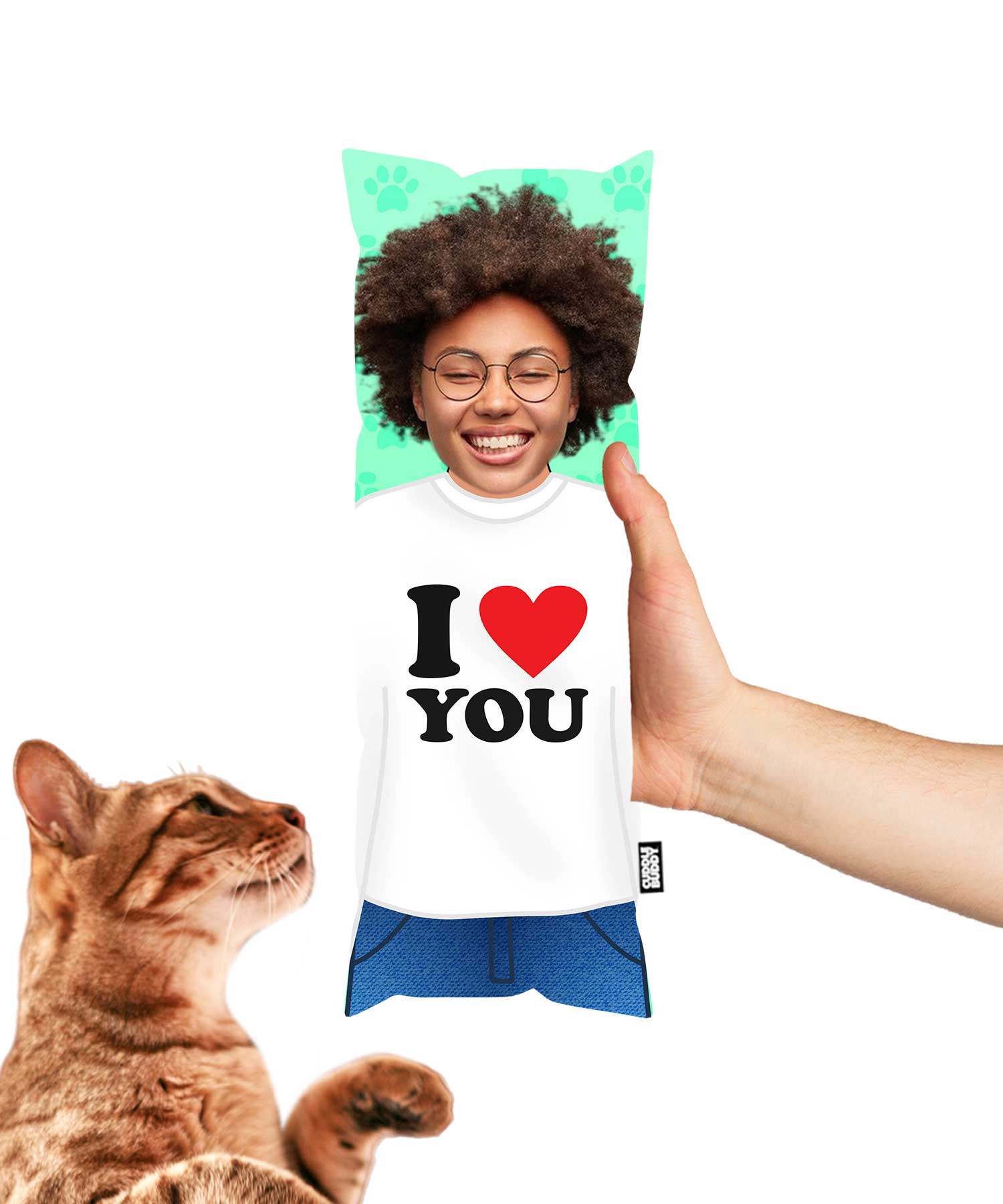 I Love You Custom Cat Toy
