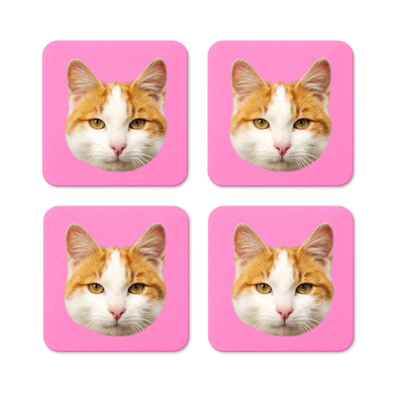 Your Cat Personalised Coasters