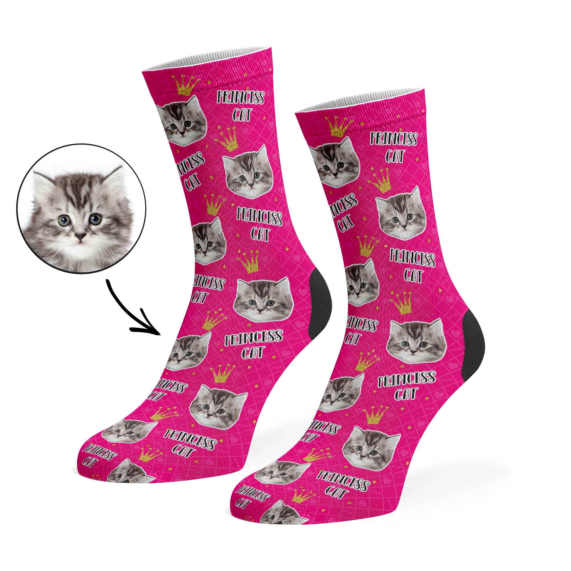 Princess Cat Socks