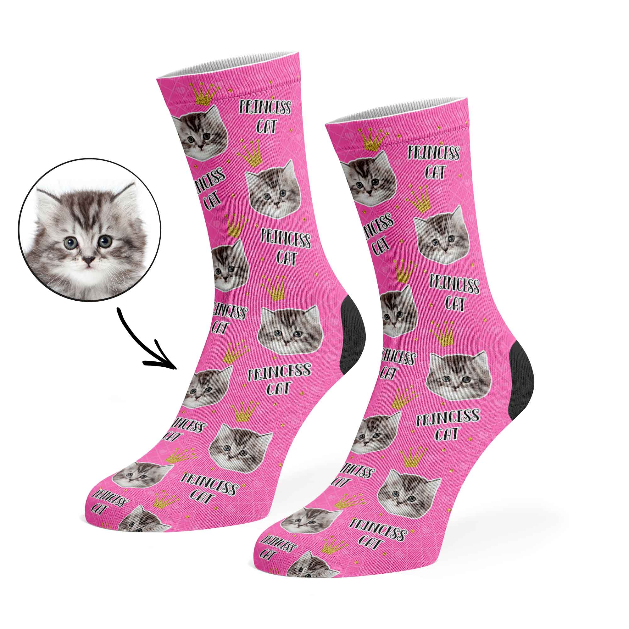 Princess Cat Socks