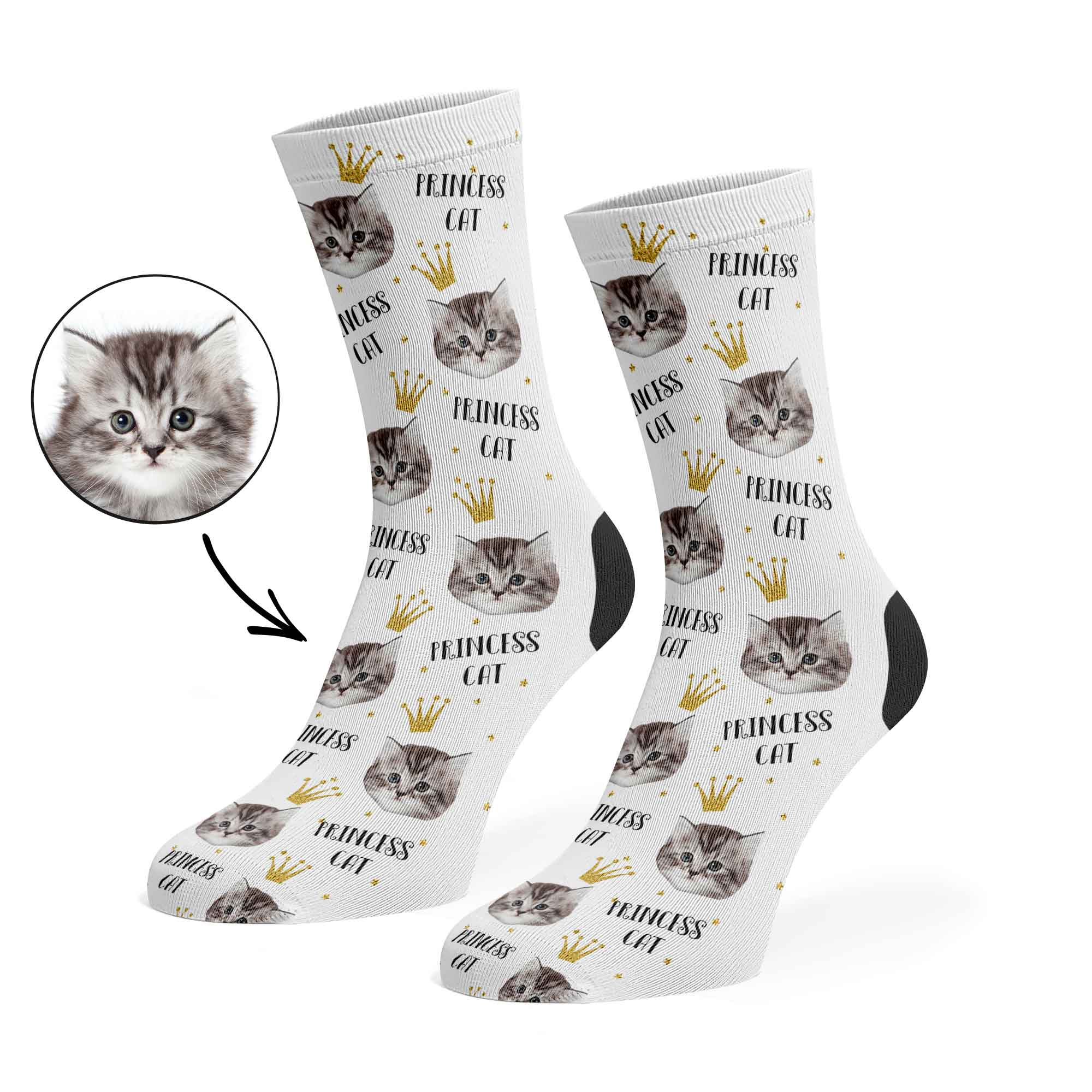 Princess Cat Socks