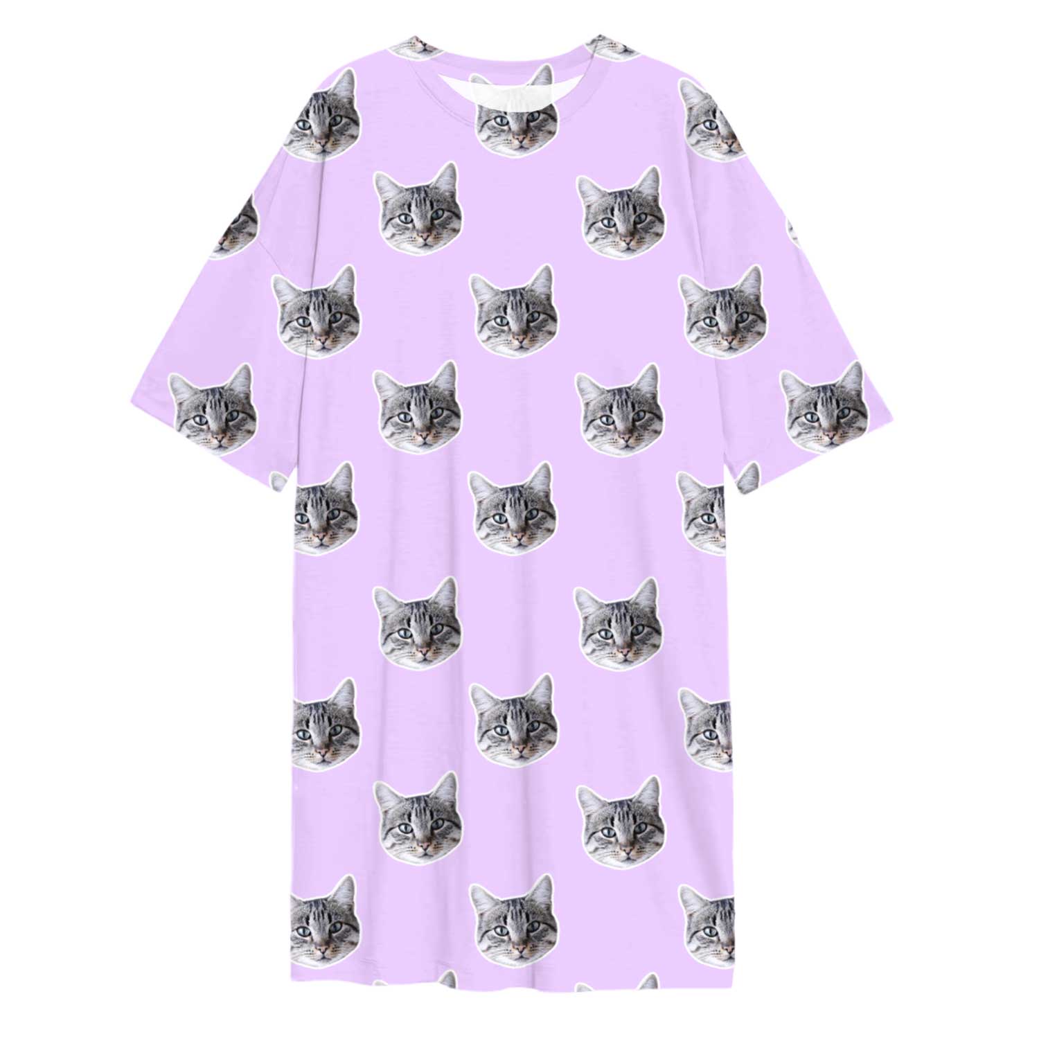 Cat Faces Custom Sleep Tee