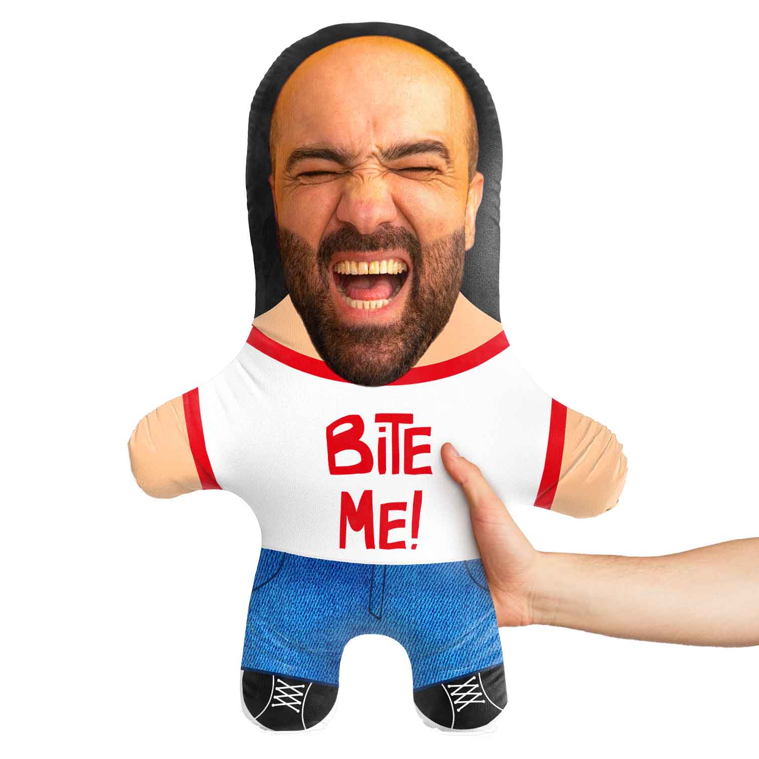 Bite Me Cat Teddy Bear