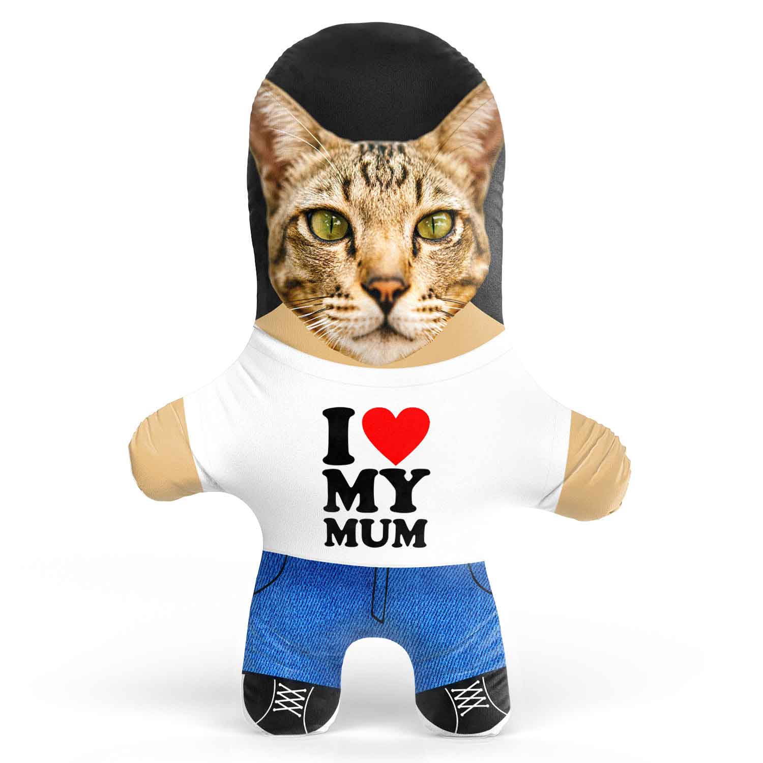 I Heart My Mum Cat Teddy Bear