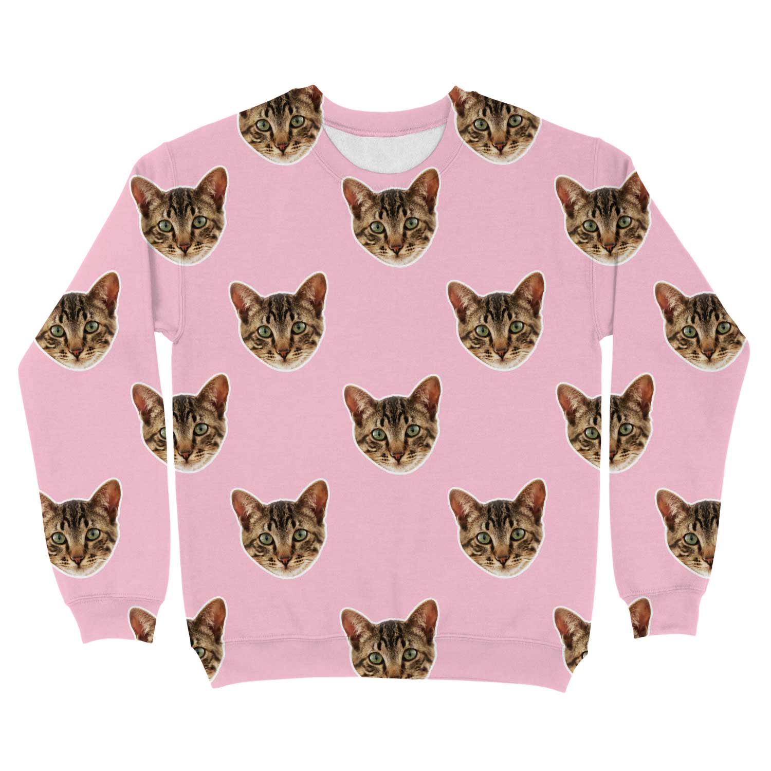 Your Cat Face Personalised Sweatshirt