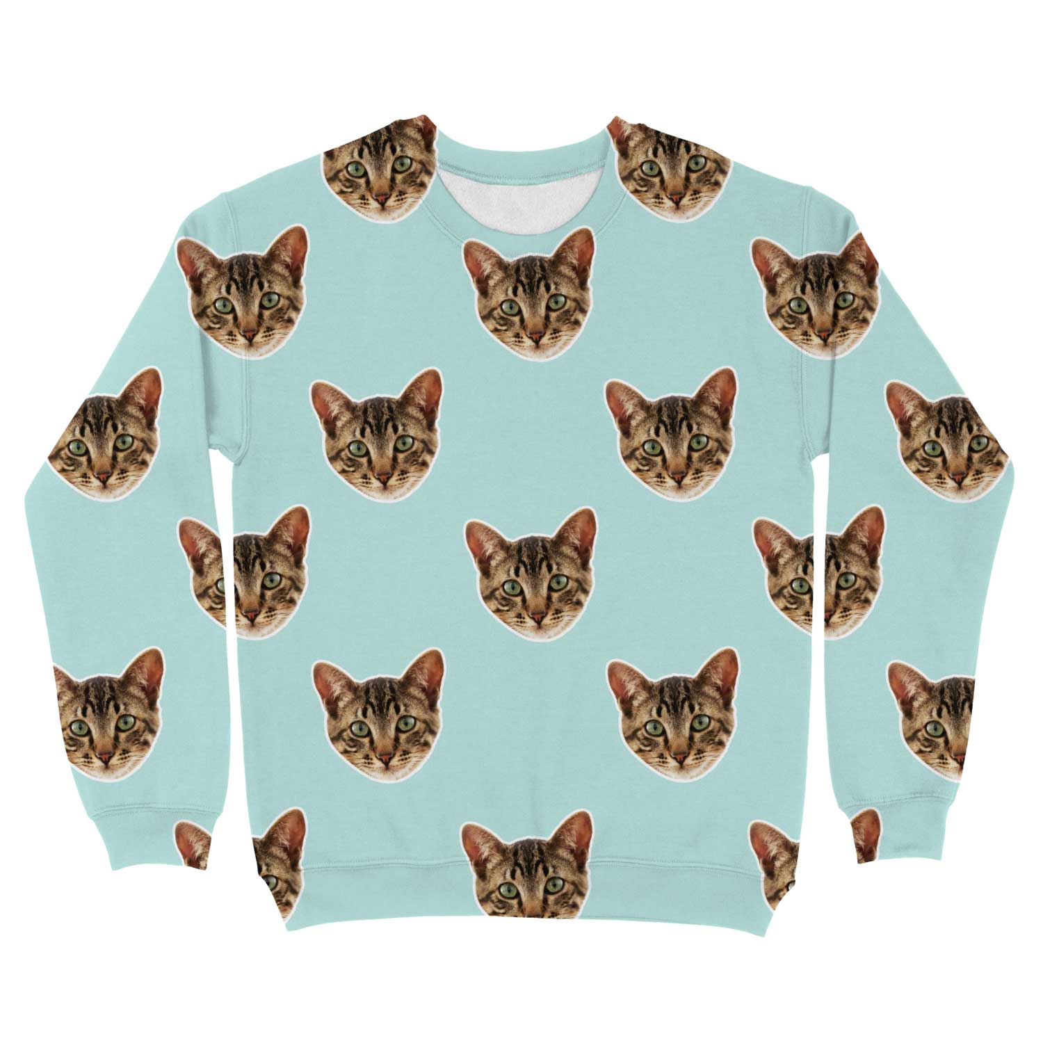 Your Cat Face Personalised Sweatshirt