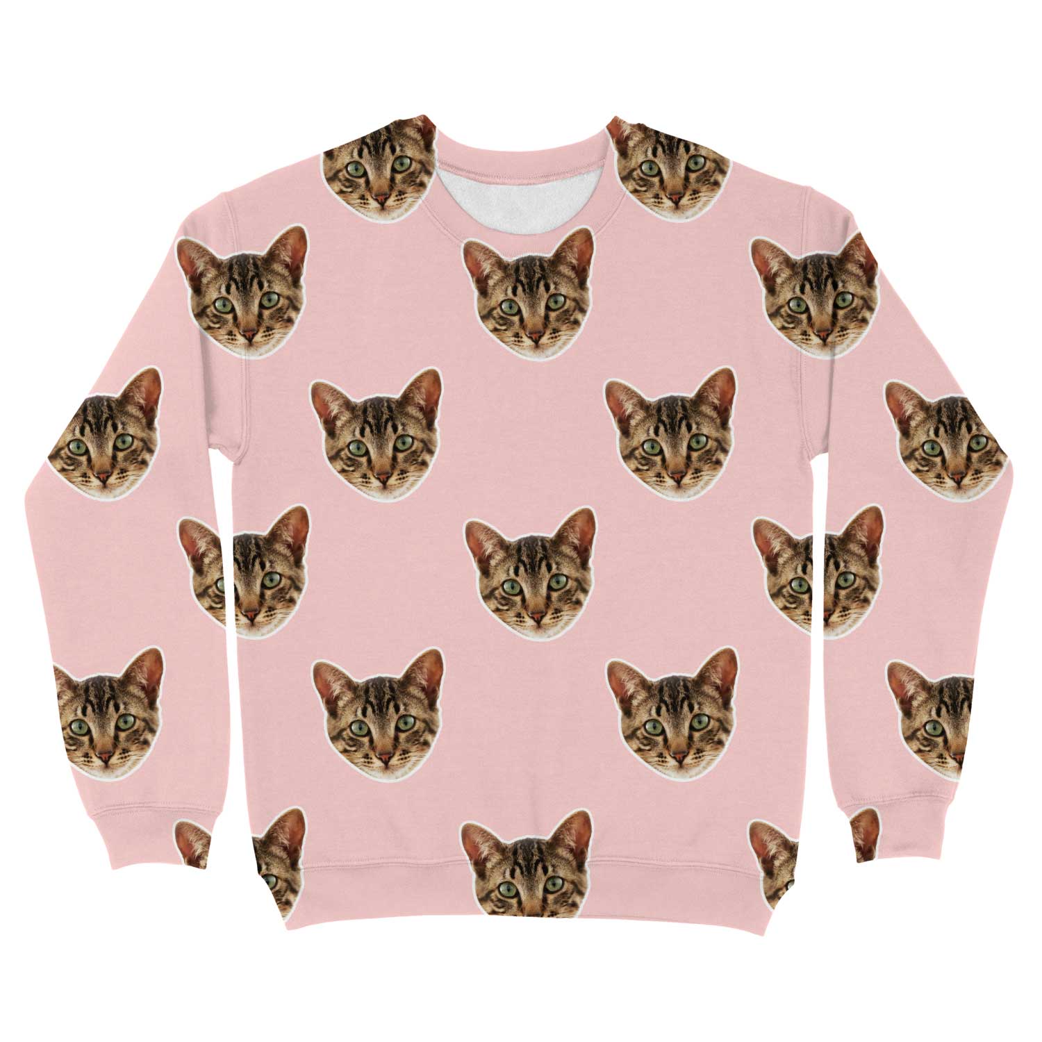 Your Cat Face Personalised Sweatshirt