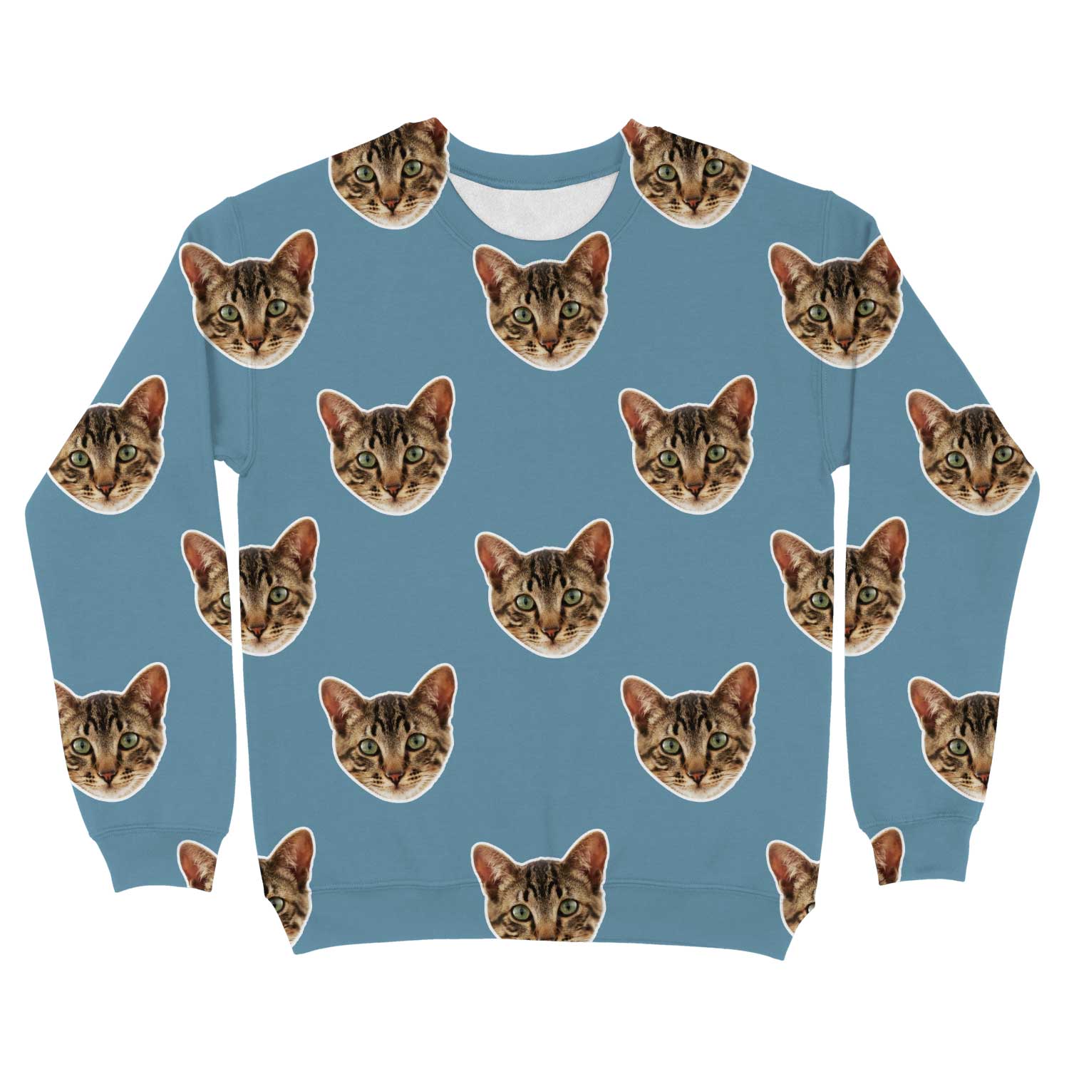 Your Cat Face Personalised Sweatshirt