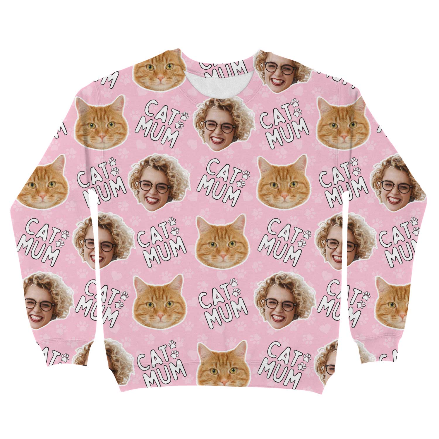 Cat Mum Personalised Sweatshirt