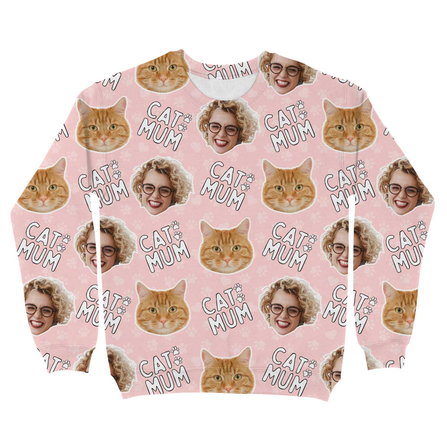 Cat Mum Personalised Sweatshirt