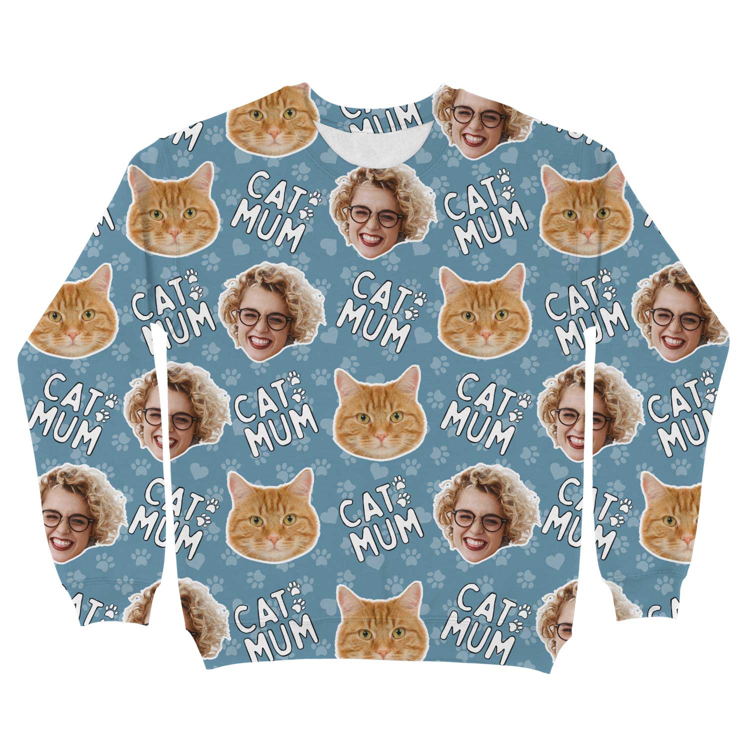 Cat Mum Personalised Sweatshirt