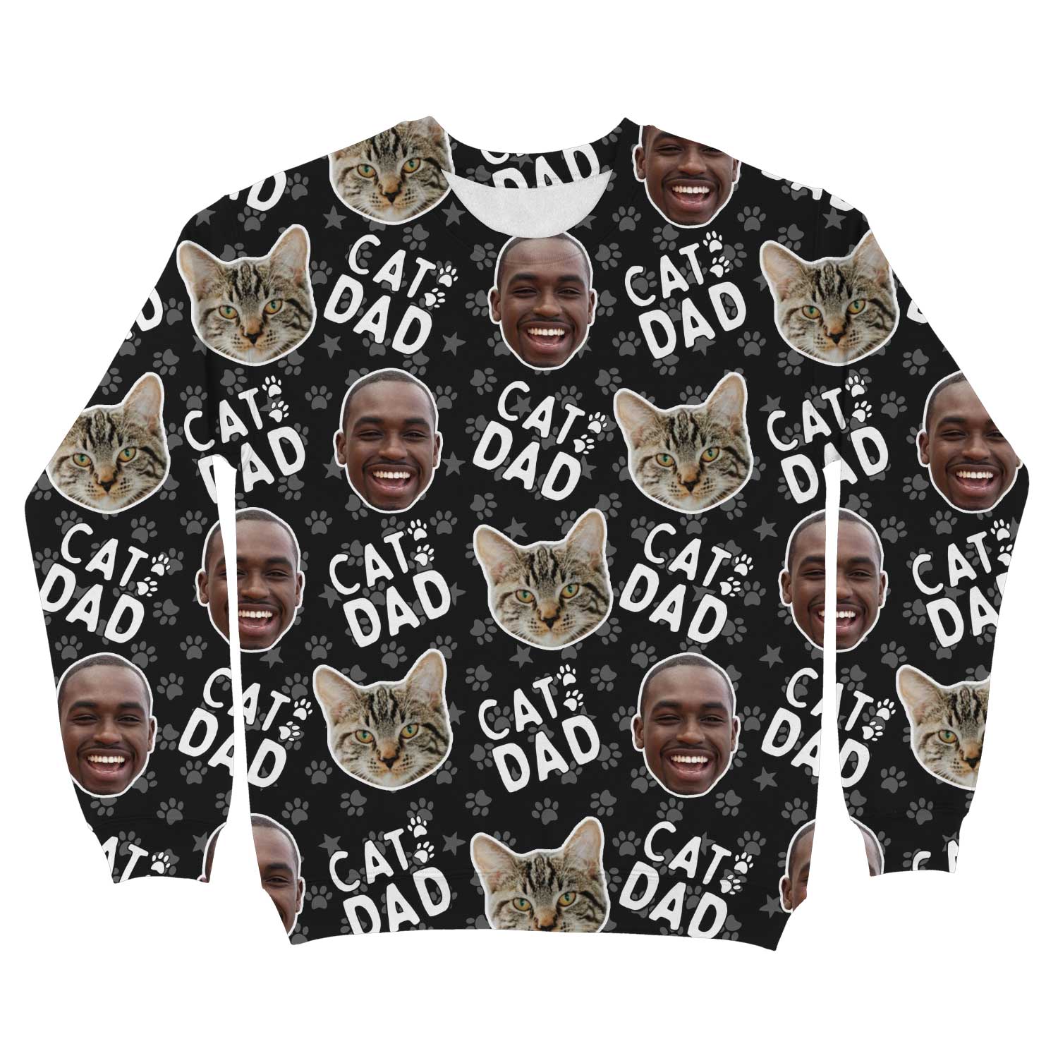 Cat Dad Personalised Sweatshirt