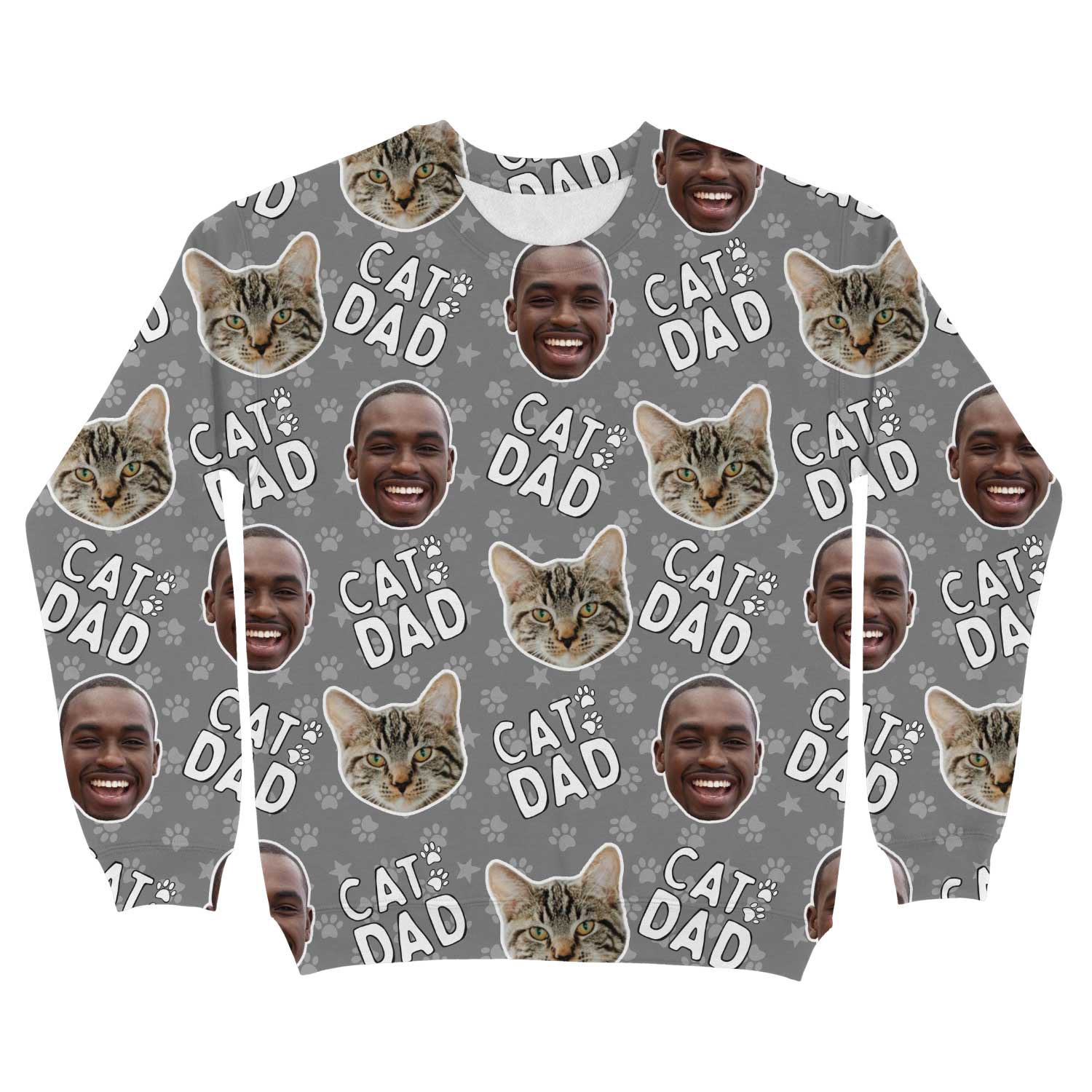 Cat Dad Personalised Sweatshirt