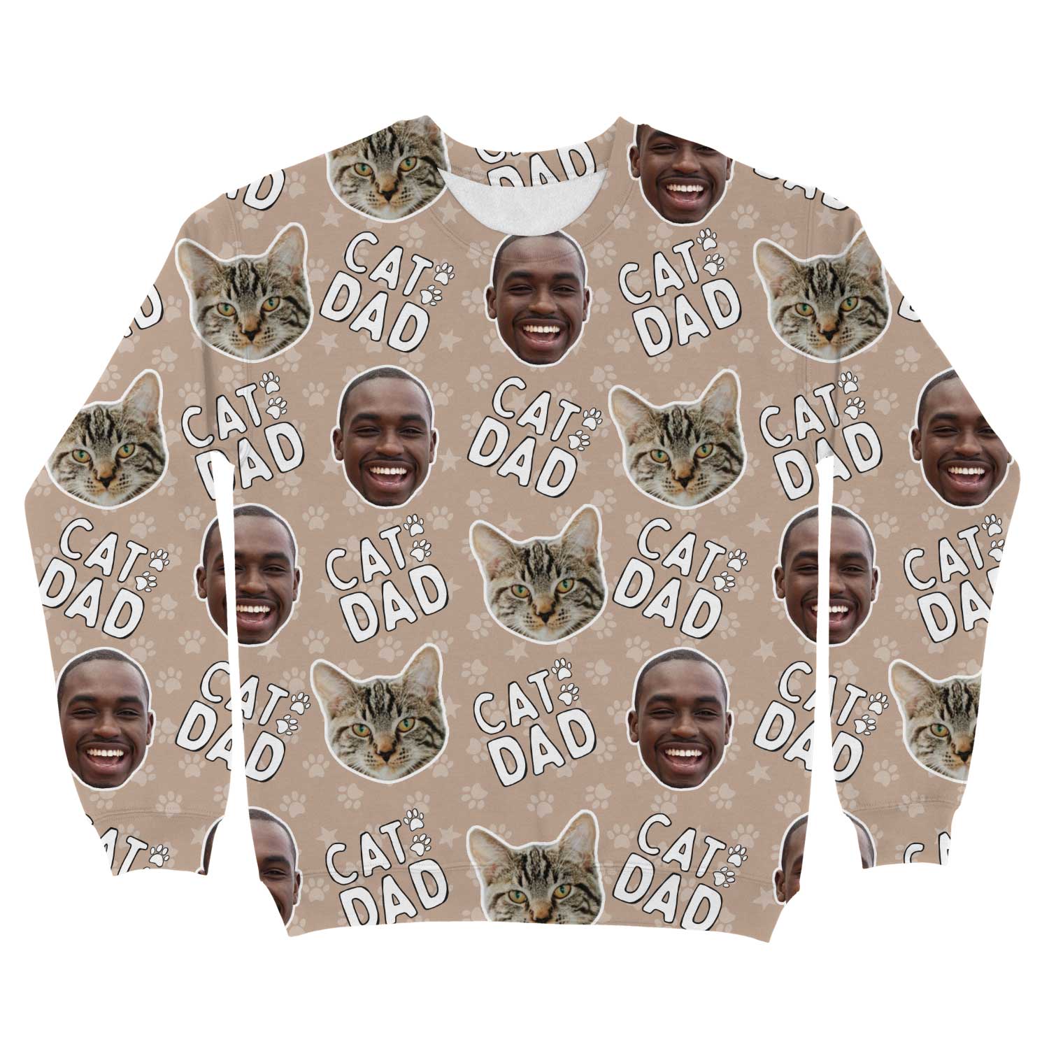 Cat Dad Personalised Sweatshirt