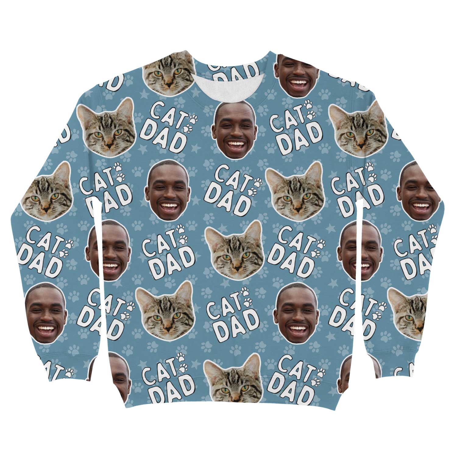 Cat Dad Personalised Sweatshirt