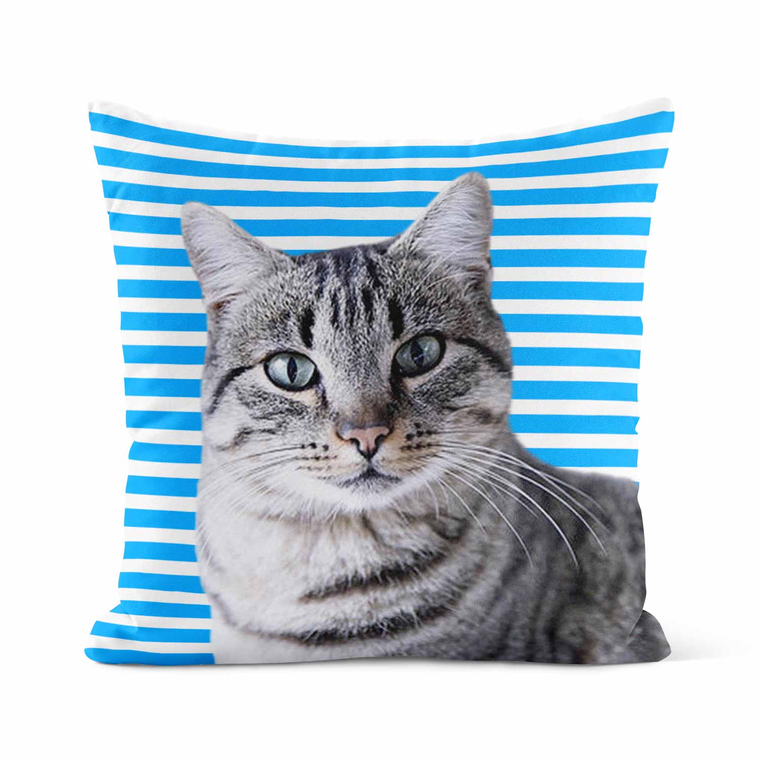 Your Cat Stripe Pattern Cushion