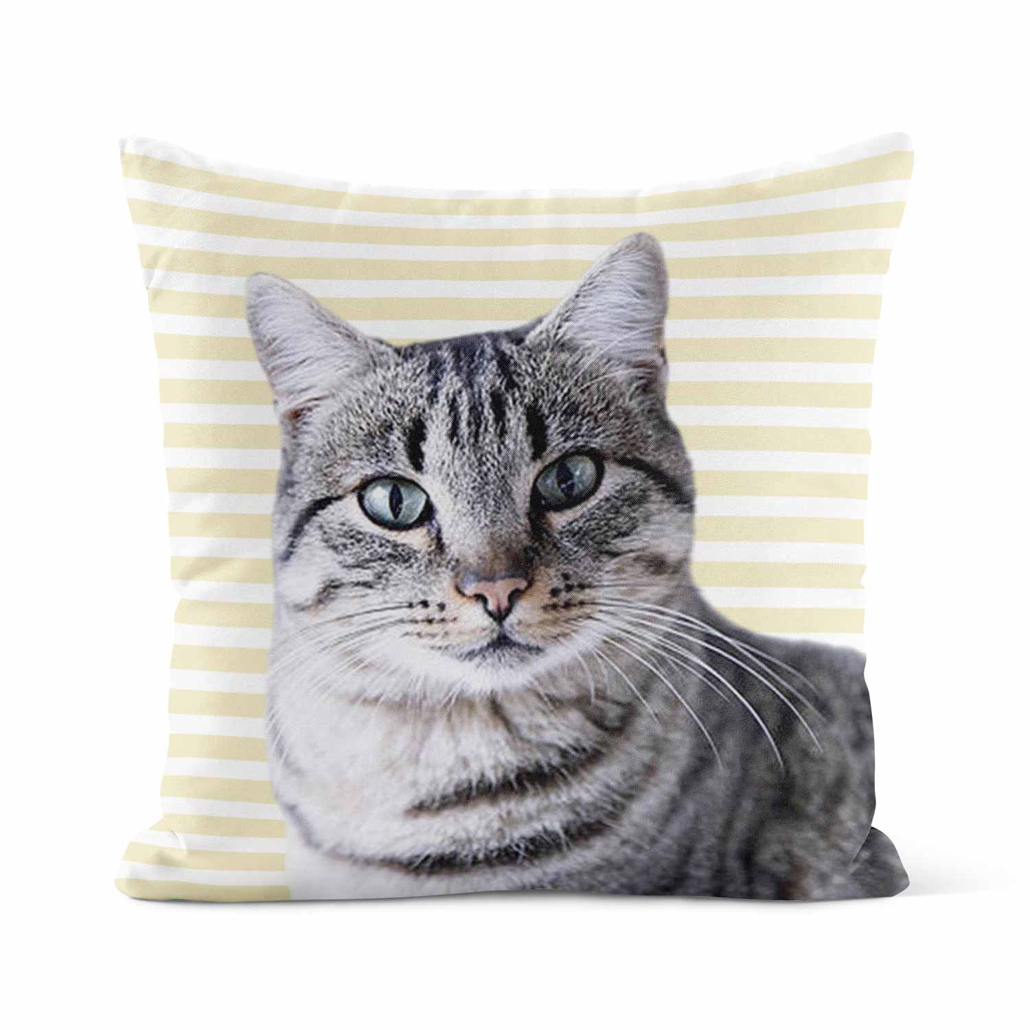 Your Cat Stripe Pattern Cushion