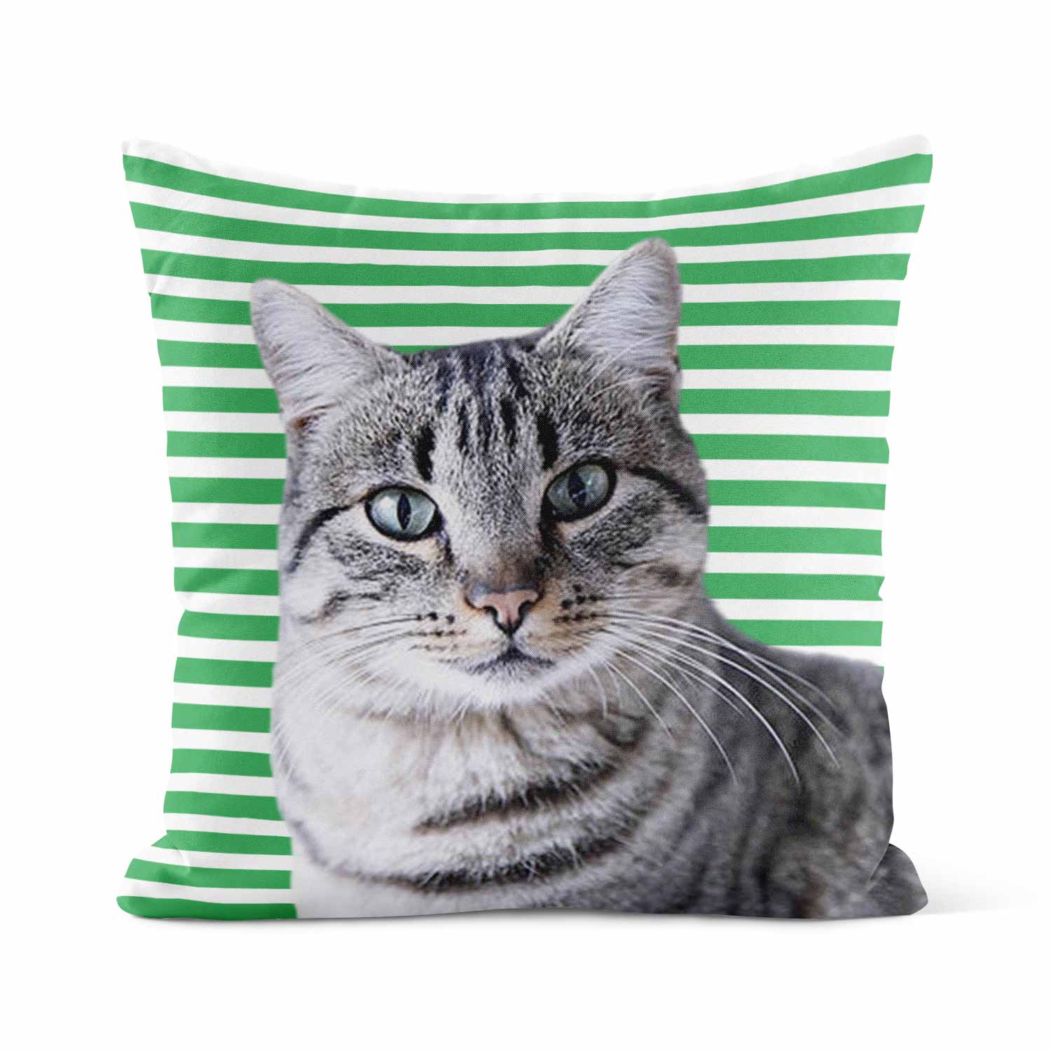 Your Cat Stripe Pattern Cushion