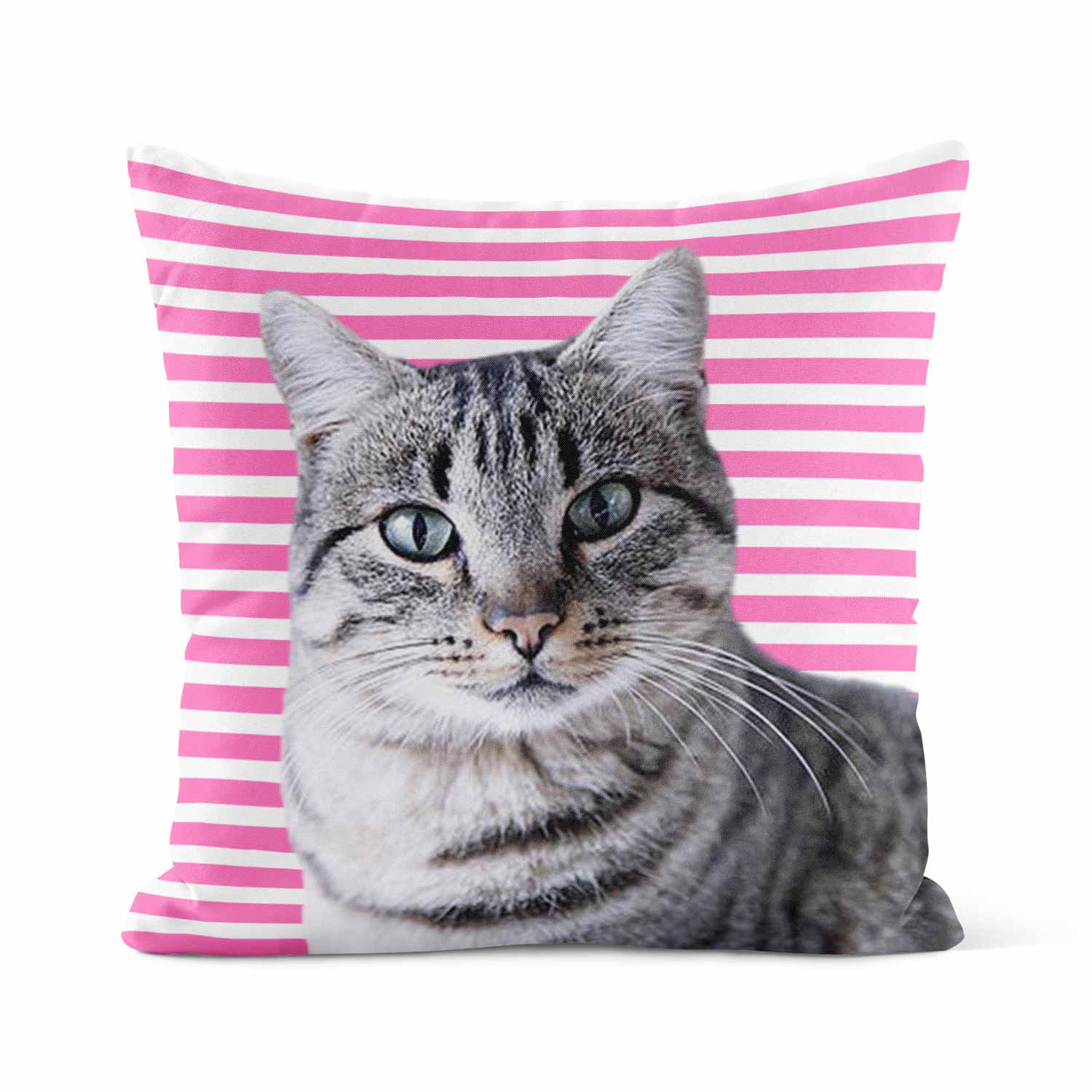Your Cat Stripe Pattern Cushion