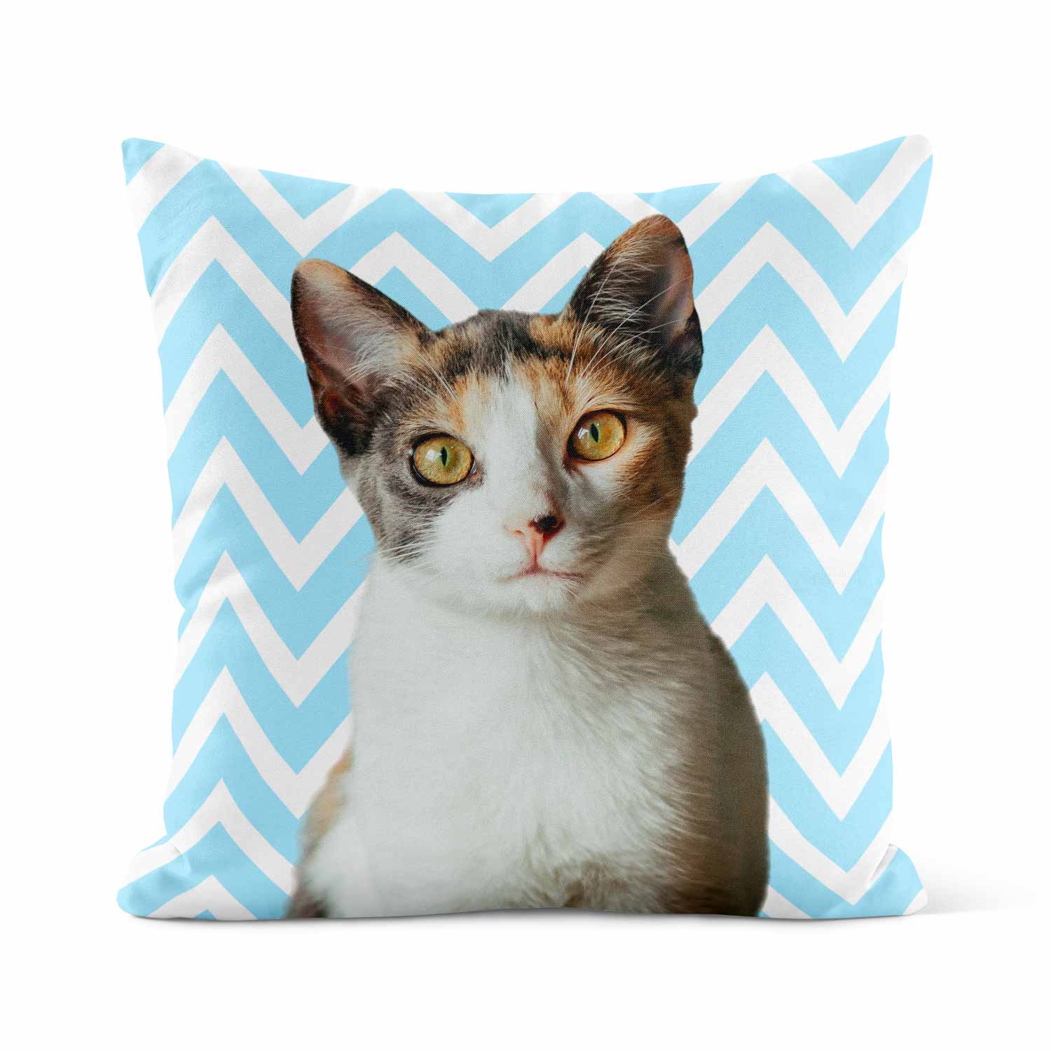 Your Cat Zig Zag Pattern Cushion
