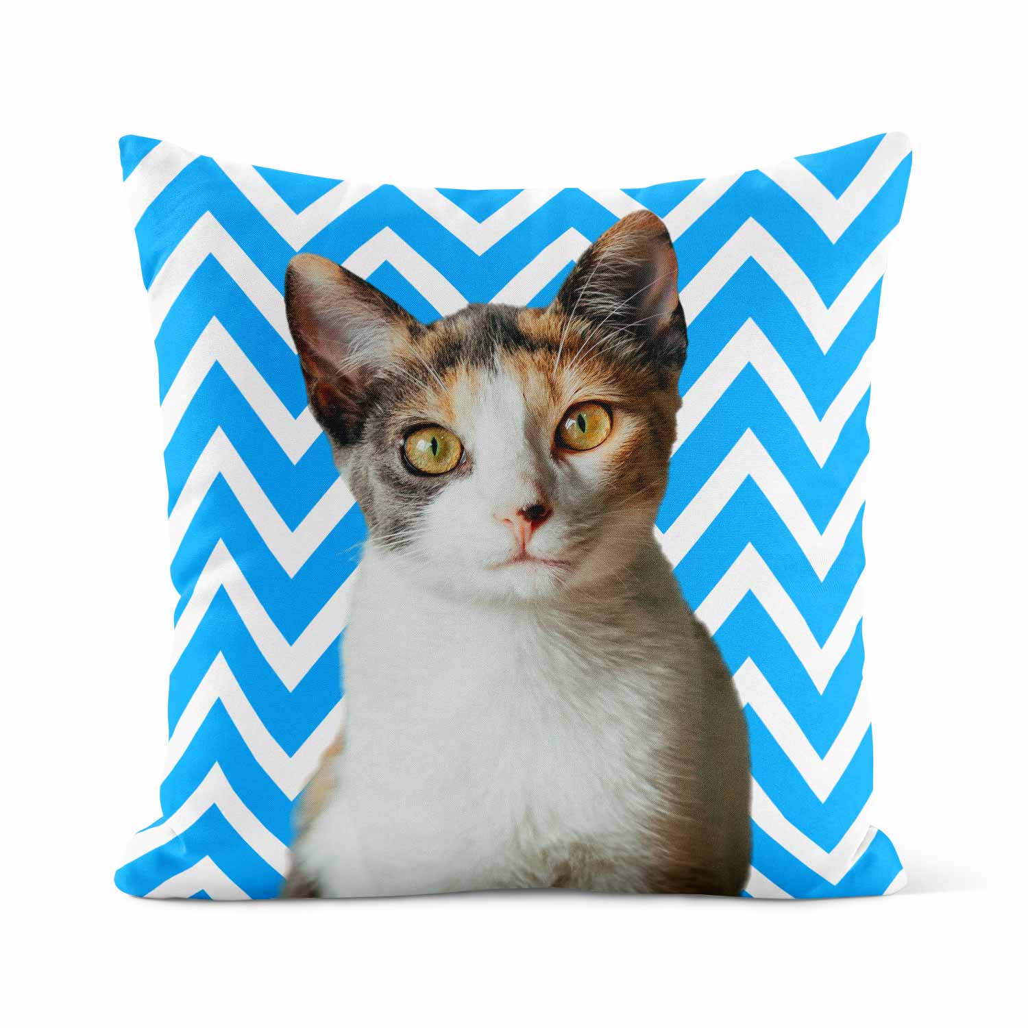 Your Cat Zig Zag Pattern Cushion