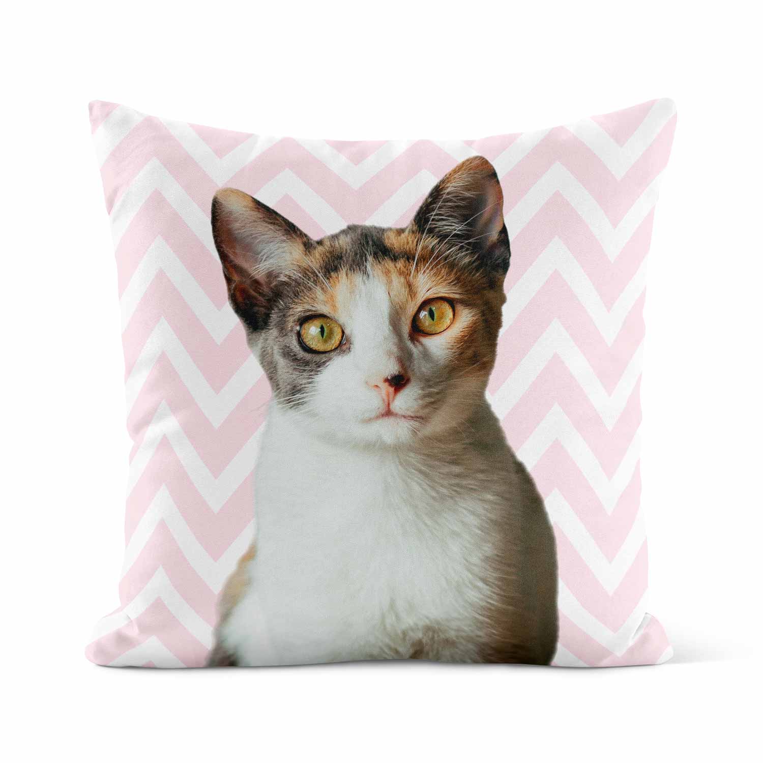Your Cat Zig Zag Pattern Cushion