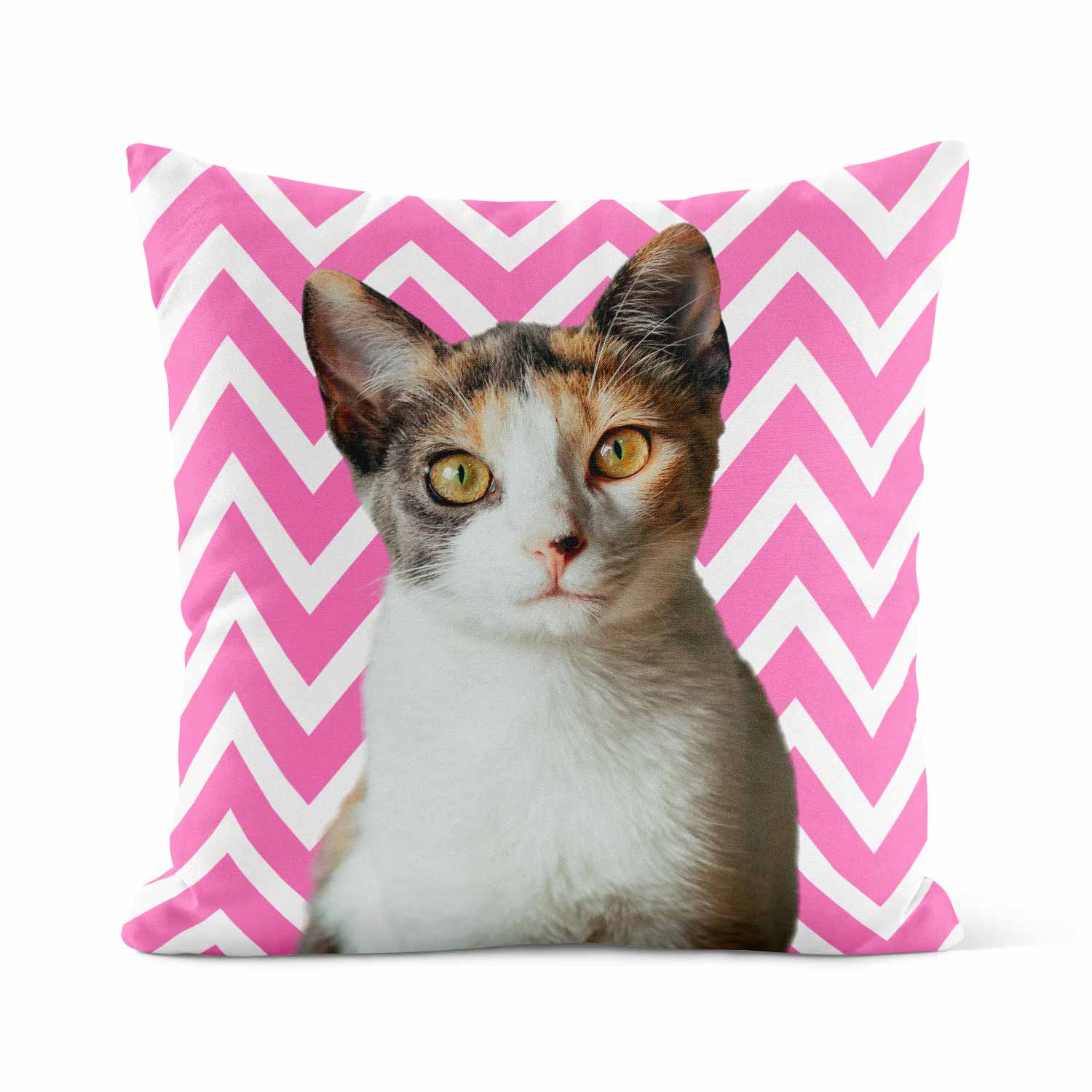 Your Cat Zig Zag Pattern Cushion