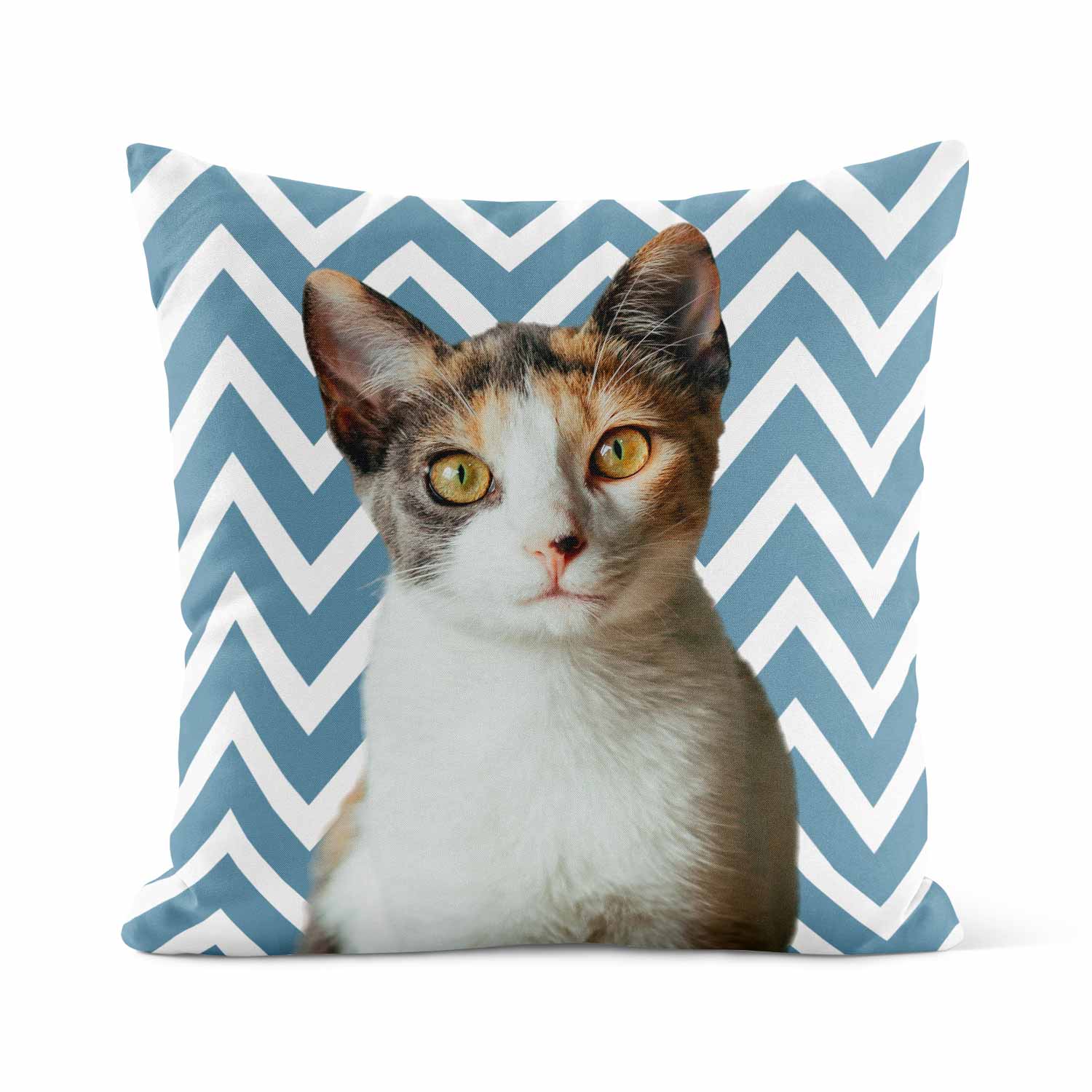 Your Cat Zig Zag Pattern Cushion
