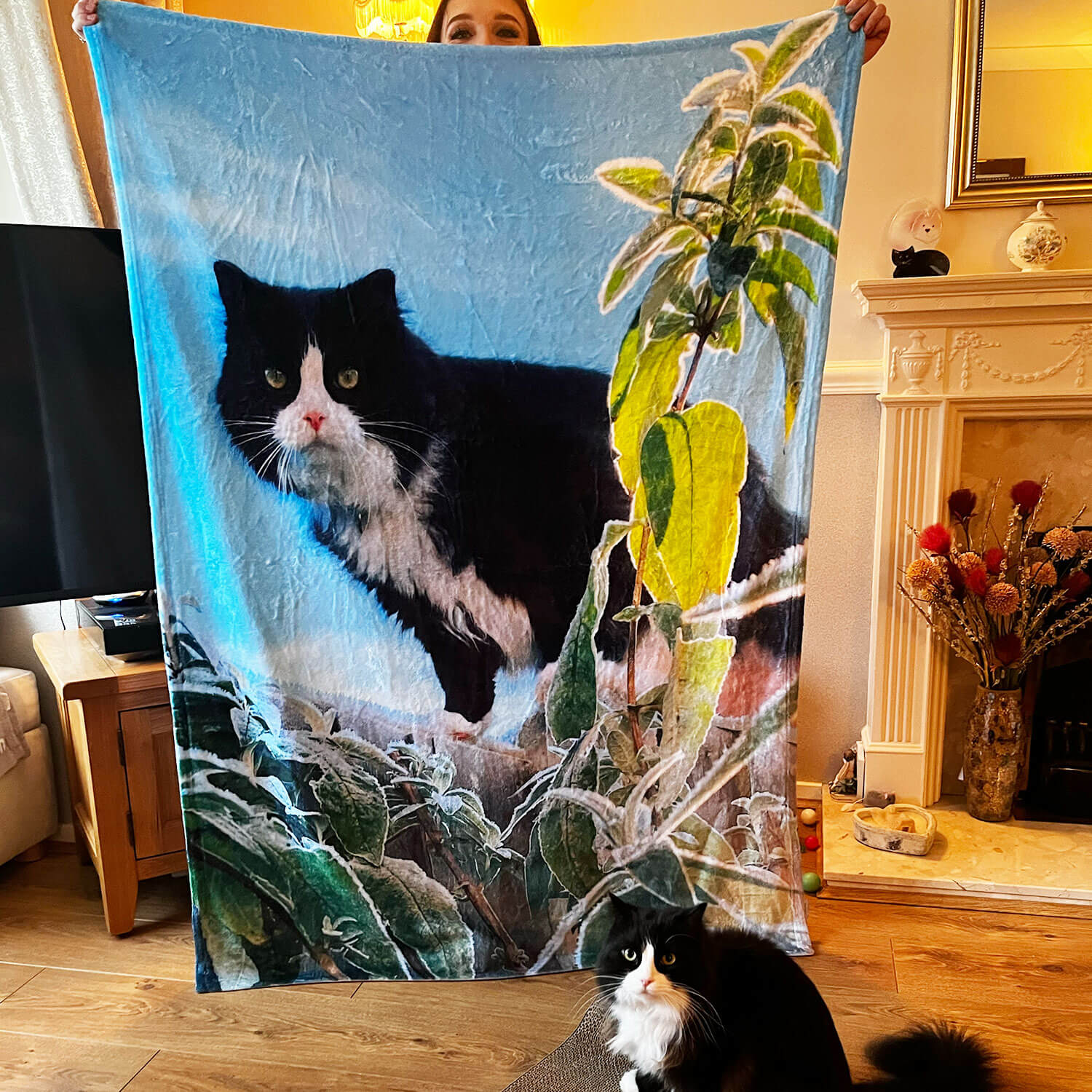 Cat Photo Blanket