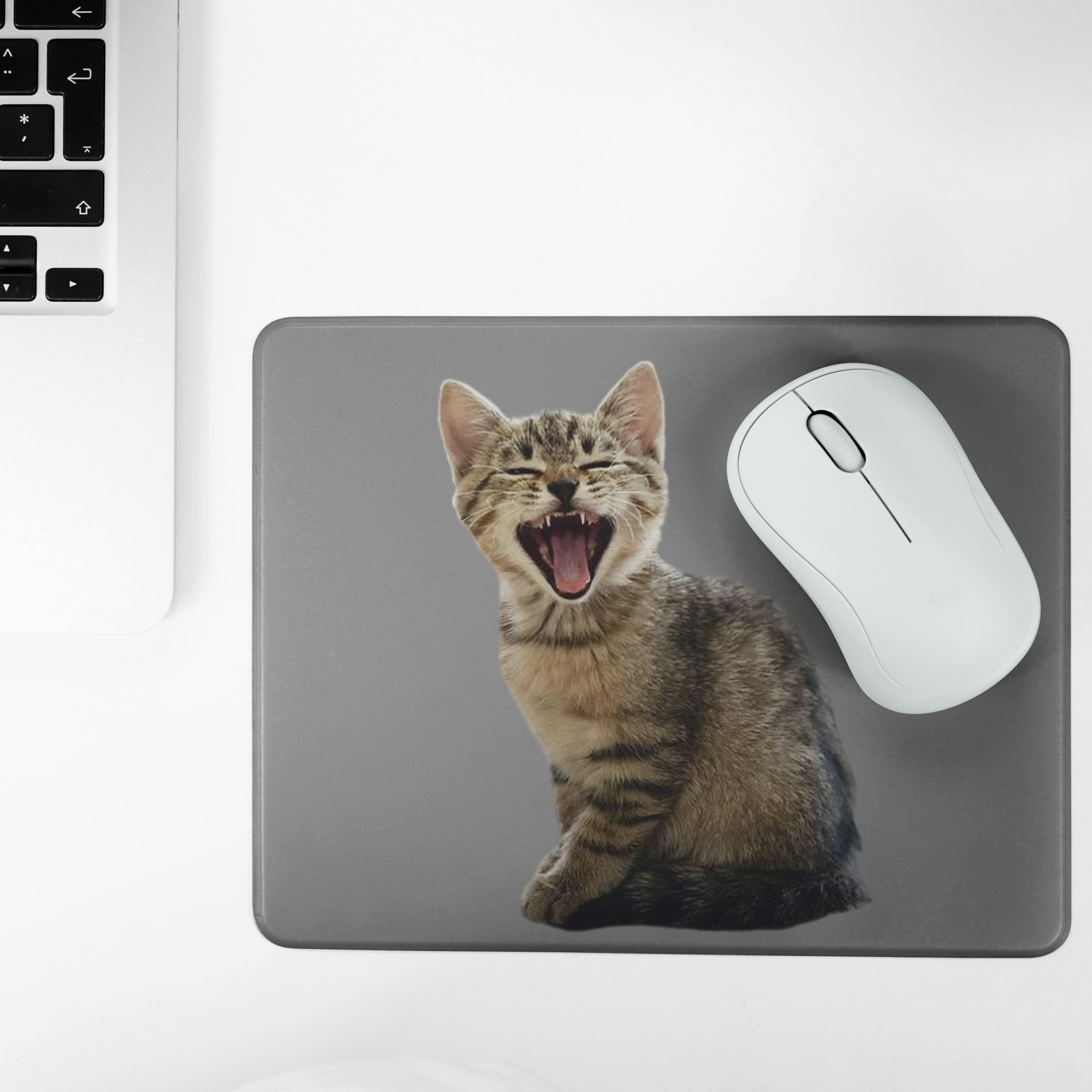 Cat Face Mouse Mat