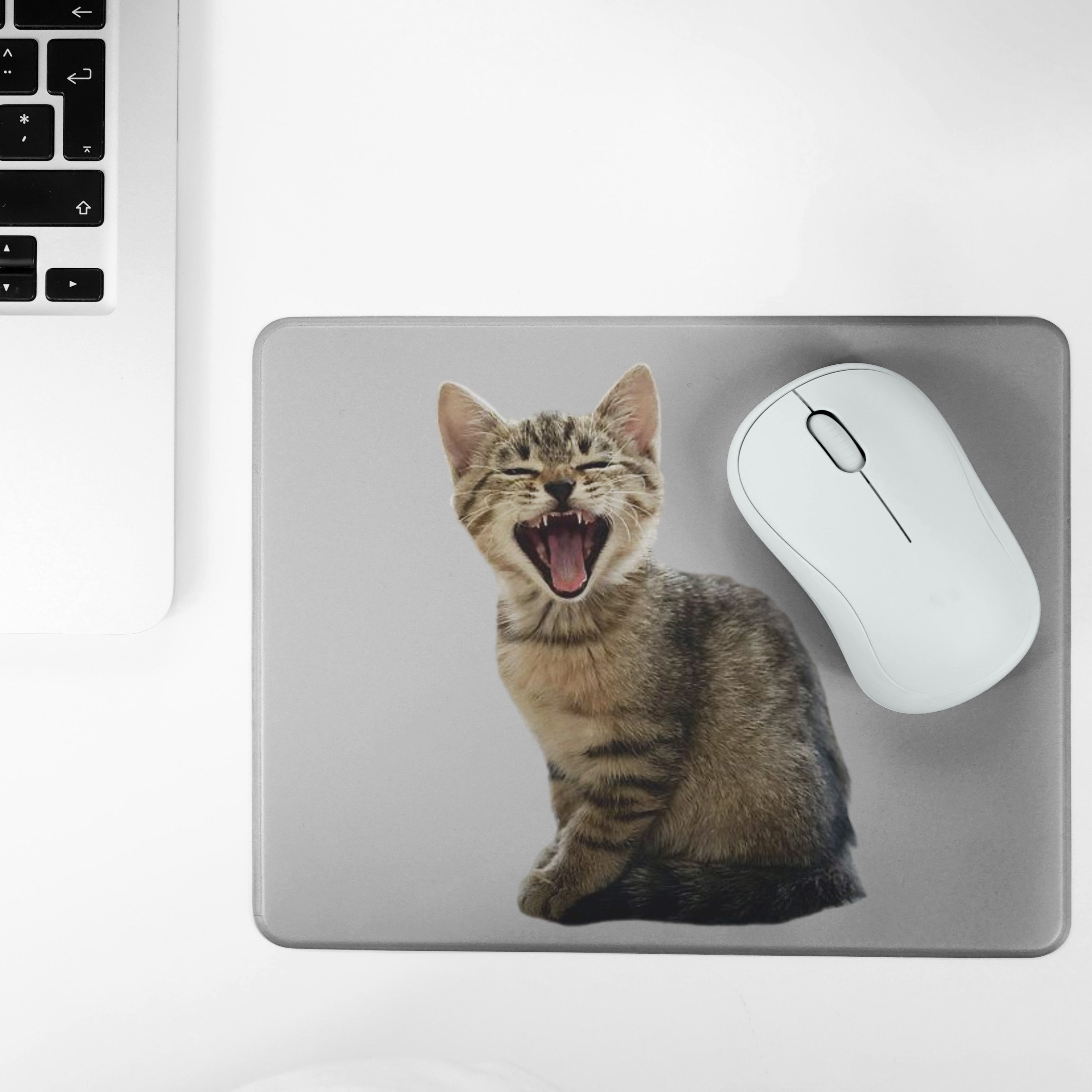 Cat Face Mouse Mat