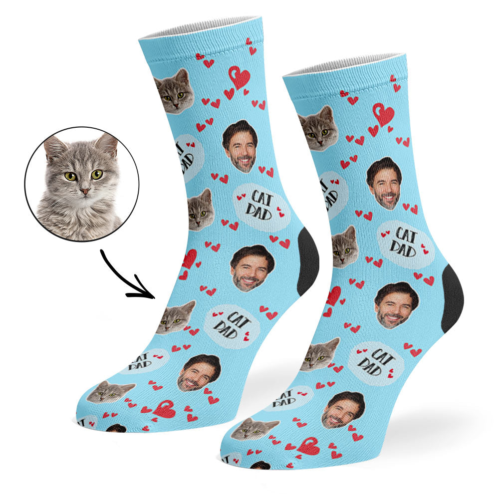 Cat Dad Socks