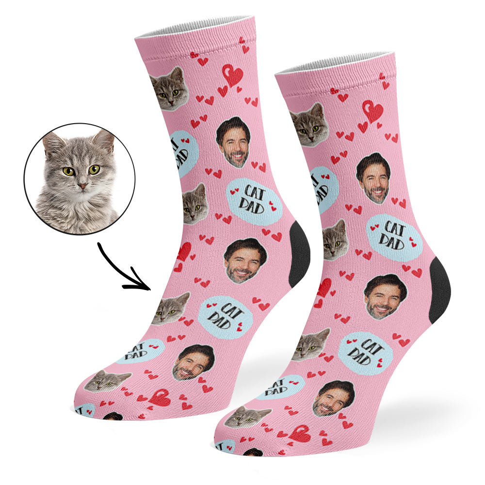 Cat Dad Socks
