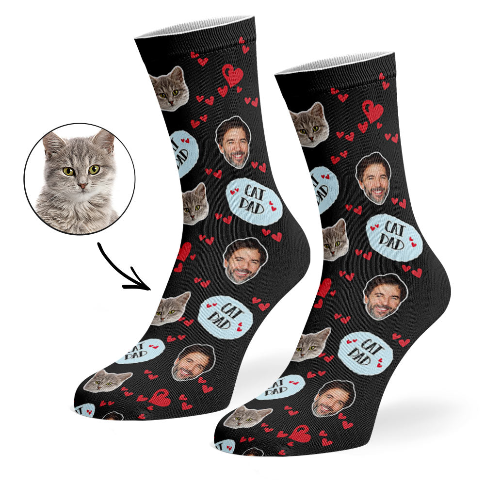 Cat Dad Socks
