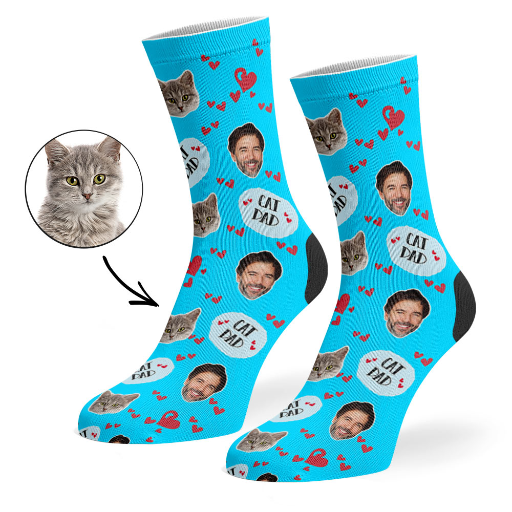 Cat Dad Socks