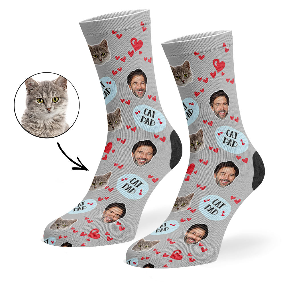 Cat Dad Socks