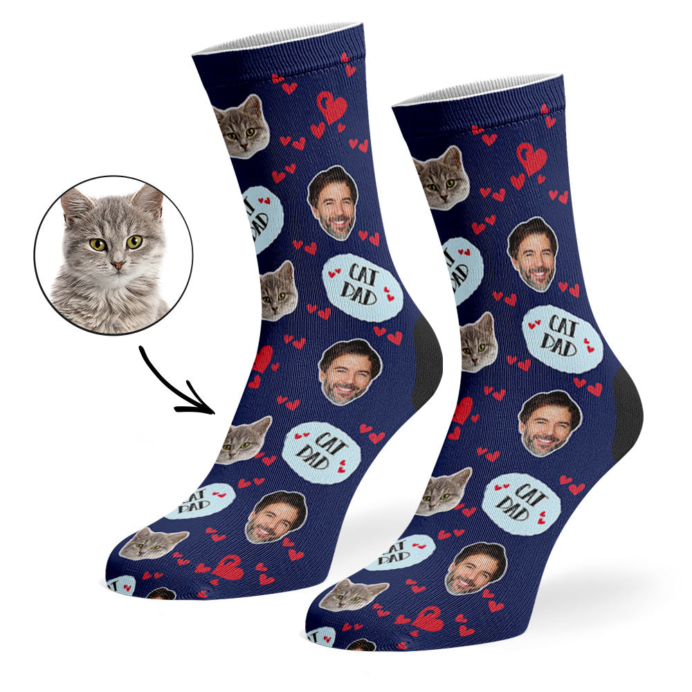 Cat Dad Socks