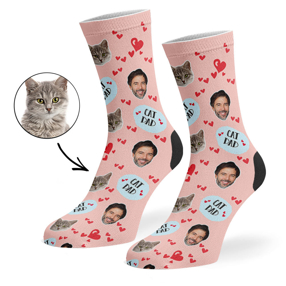 Cat Dad Socks