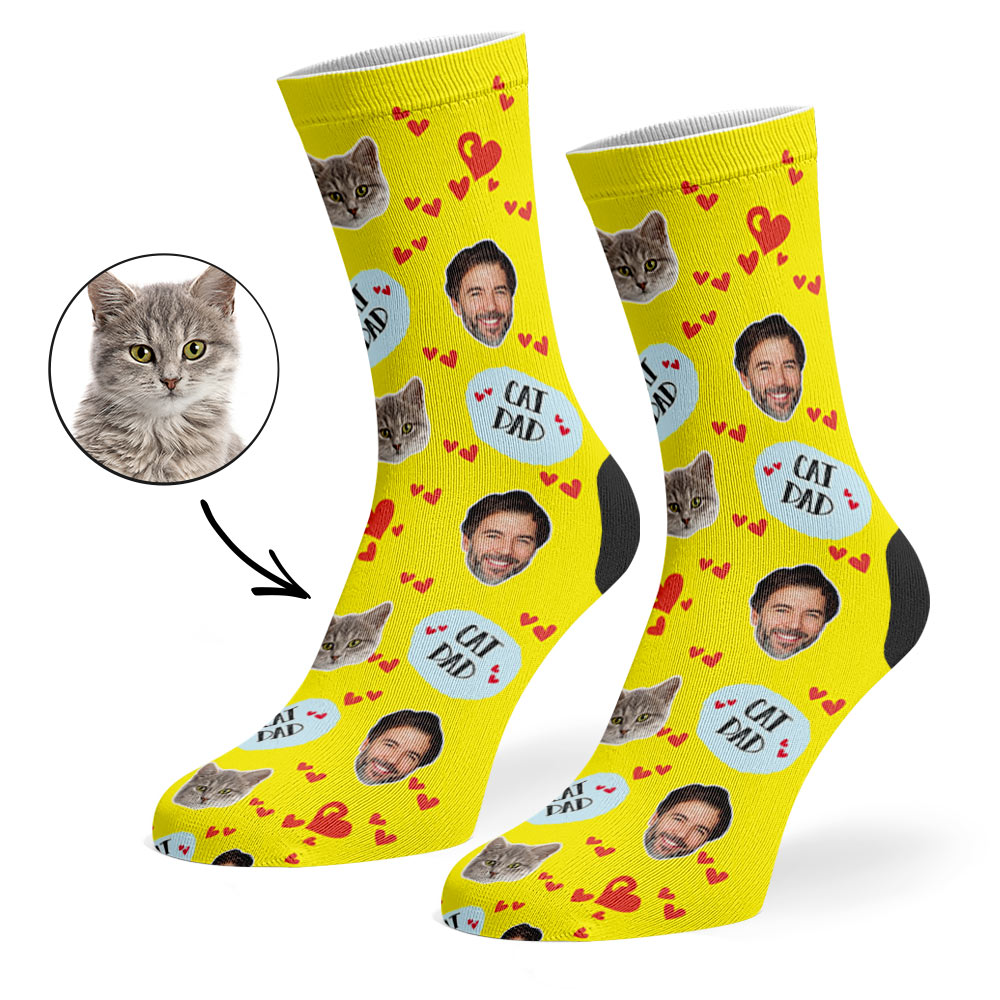 Cat Dad Socks