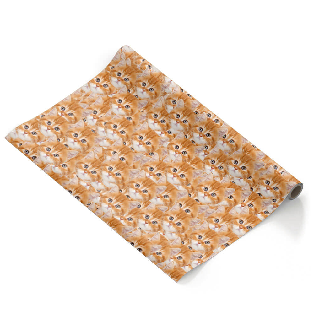 Your Cat Mash Up Wrapping Paper