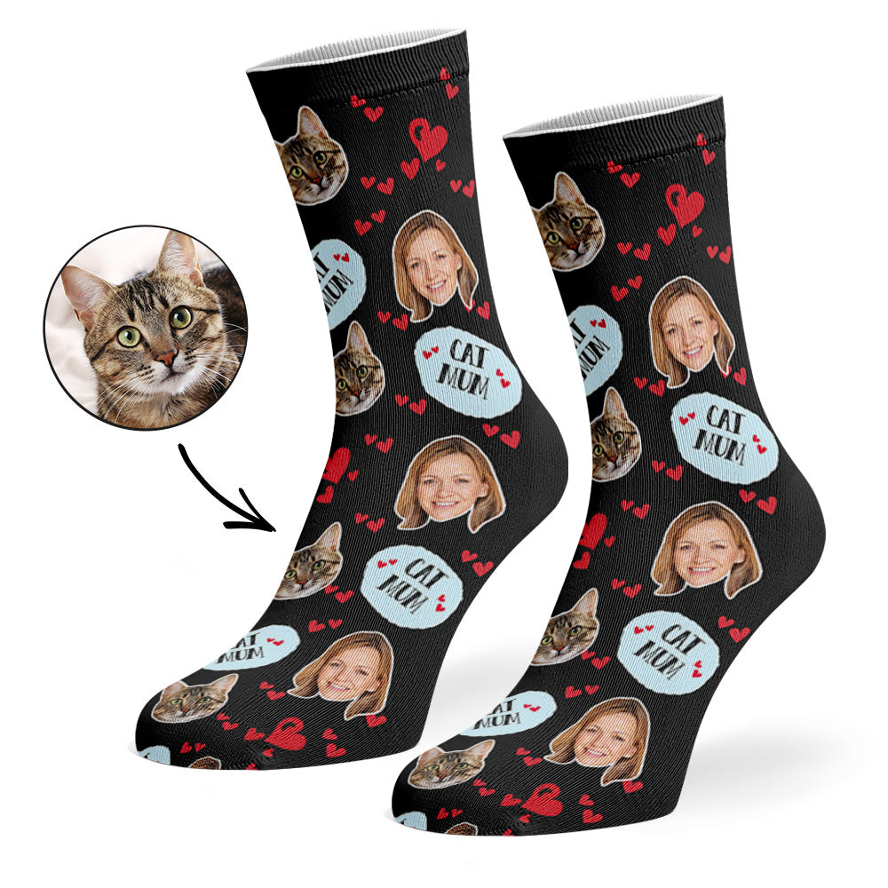 Cat Mum Socks