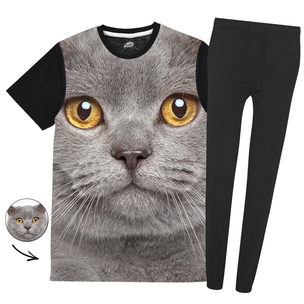 Cat Face Splat Pyjamas