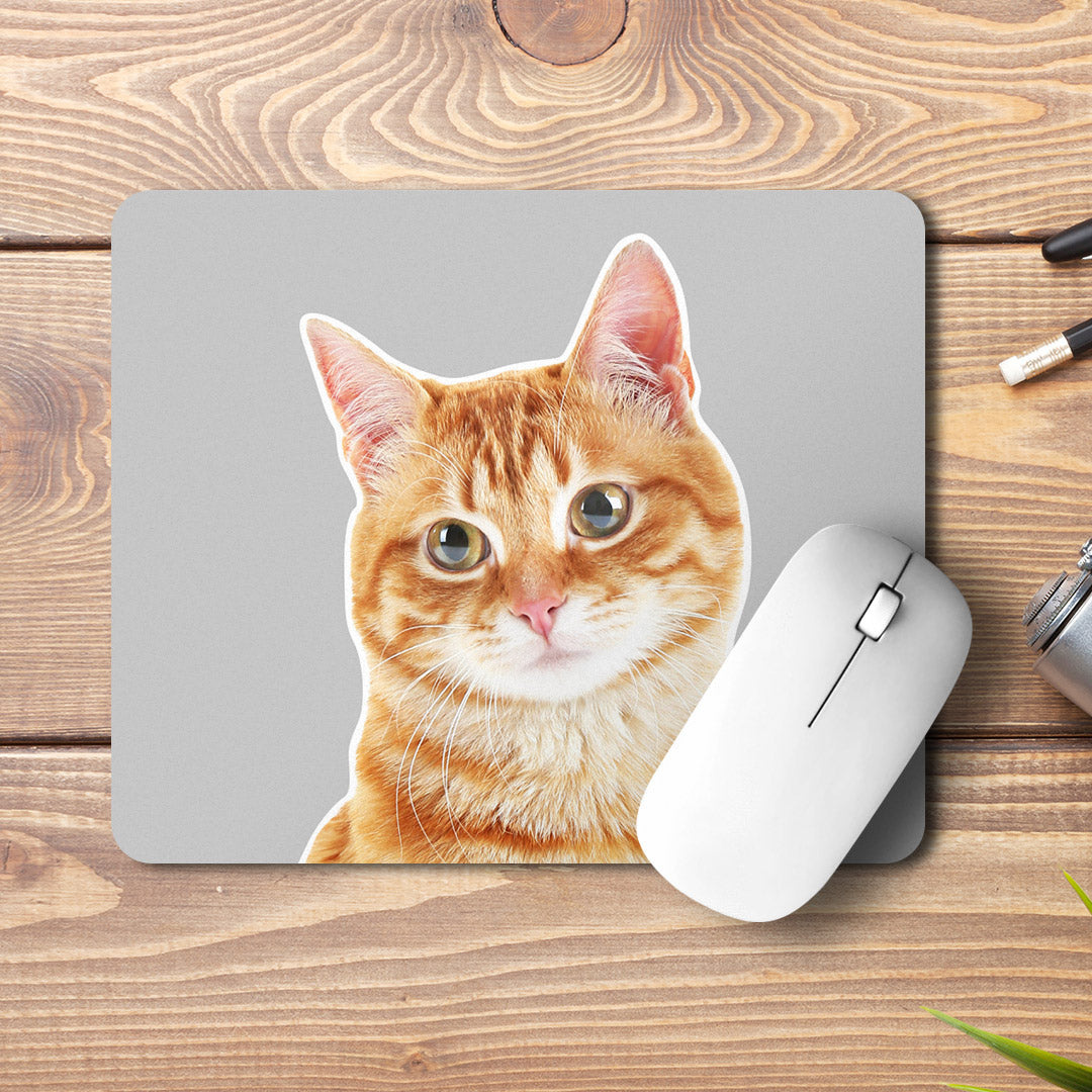 Cat Face Mouse Mat