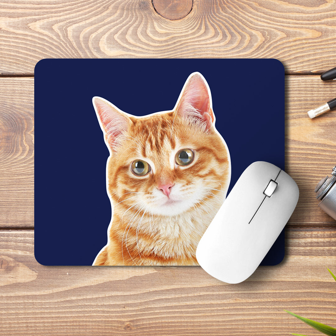 Cat Face Mouse Mat