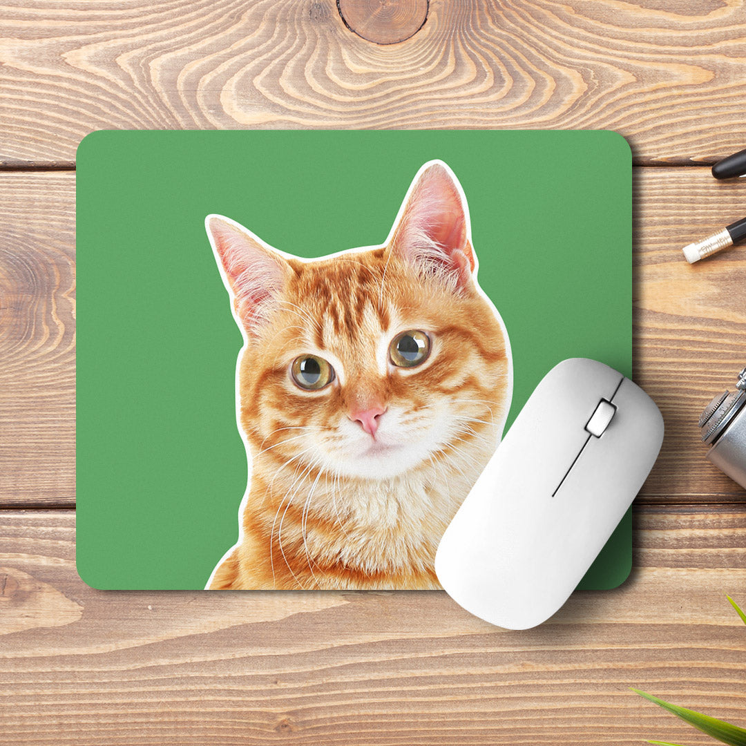 Cat Face Mouse Mat