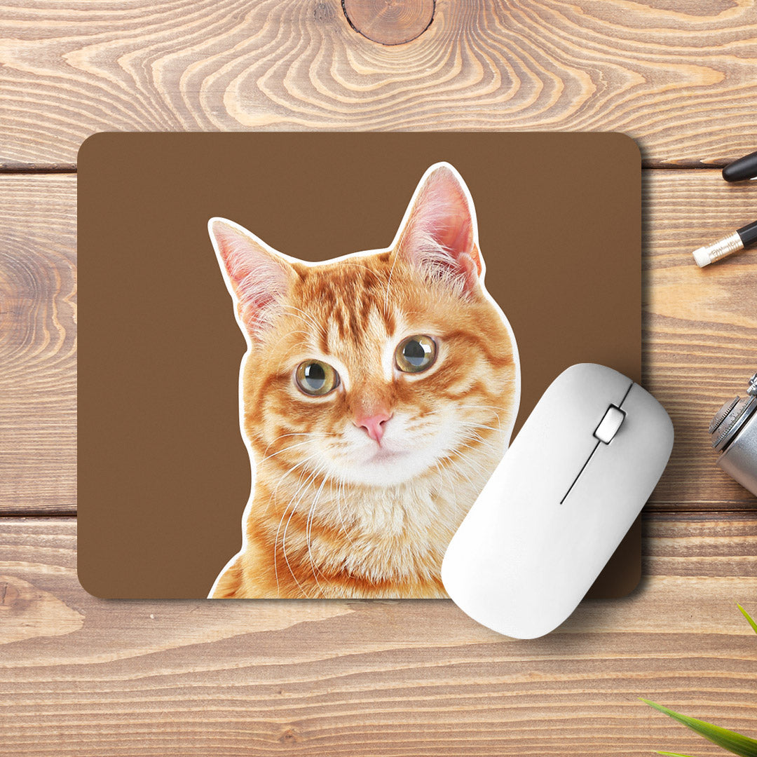 Cat Face Mouse Mat