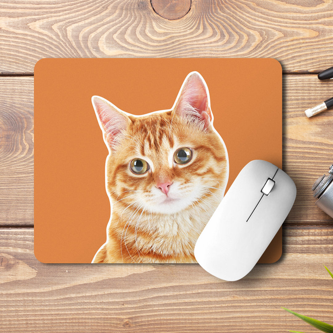 Cat Face Mouse Mat