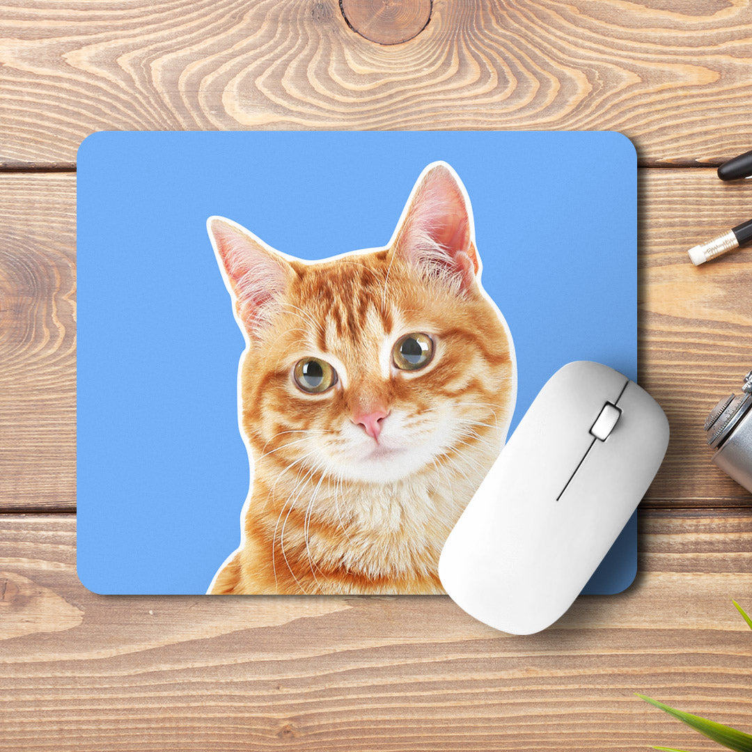 Cat Face Mouse Mat