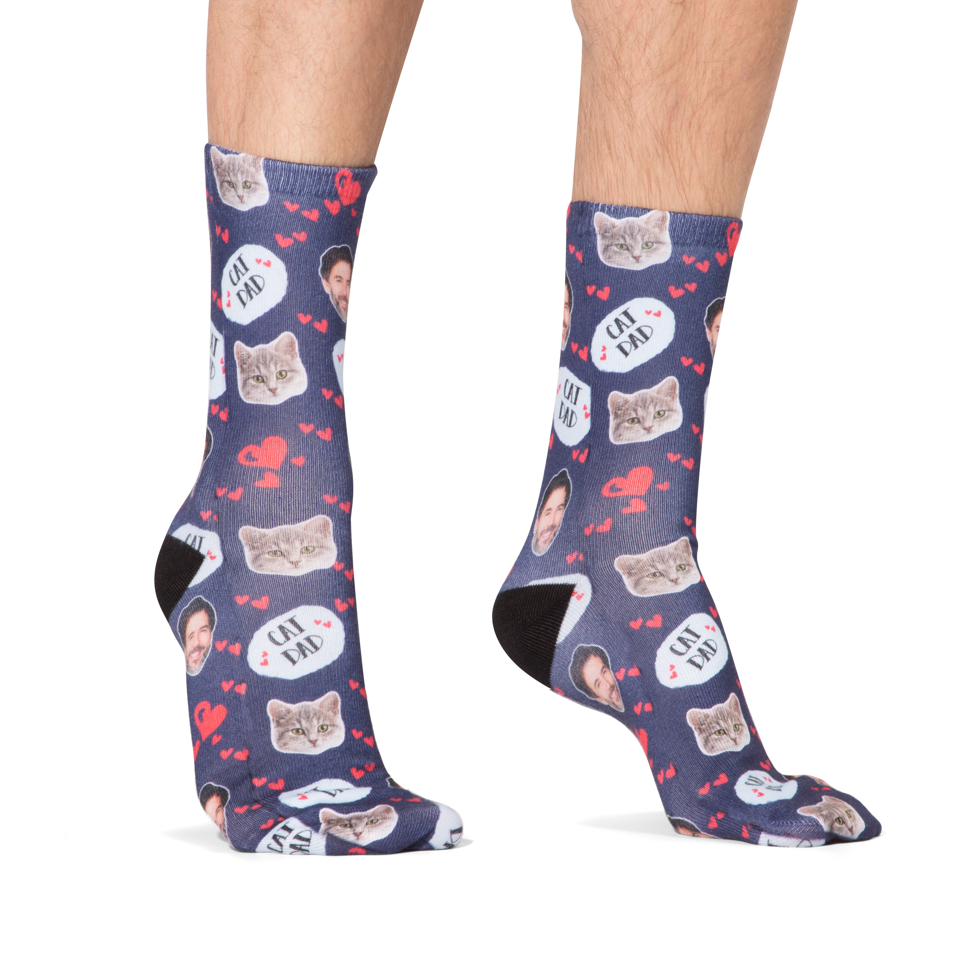 Cat Dad Socks